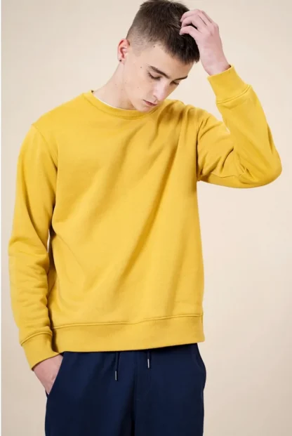Men's Thick Sweatshirts in solid colors