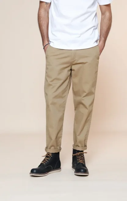 Classic regular fit chinos in solid colors