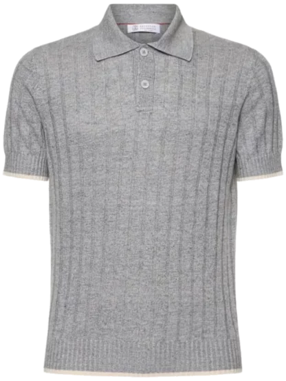 Cotton & linen polo