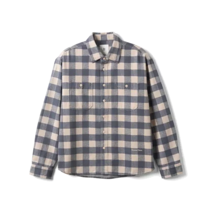 Super loose plaid shirt for spring