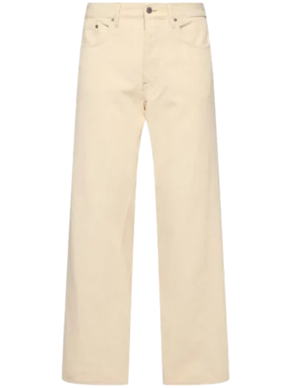 Wide twisted corduroy pants